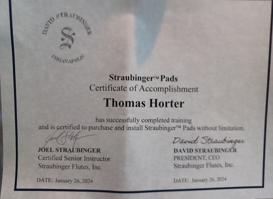 Straubinger certification
