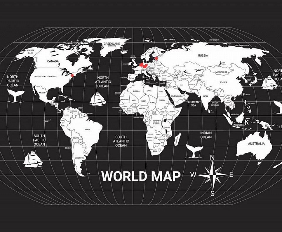 Where students have come from to take courses
