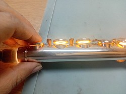 D to f flute connection